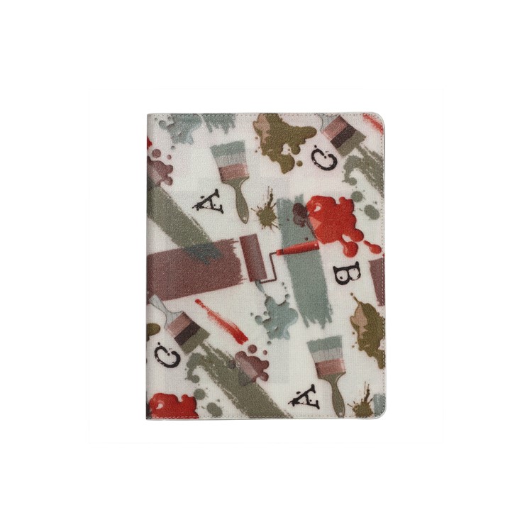 Graffiti Leather Smart Cover with Stand for iPad 4th 3rd 2nd Generation