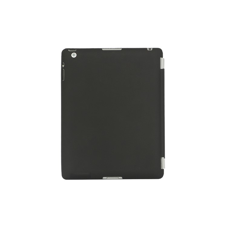 Slim Leather Smart Cover with Stand for iPad 2nd 3rd 4th Gen - Black
