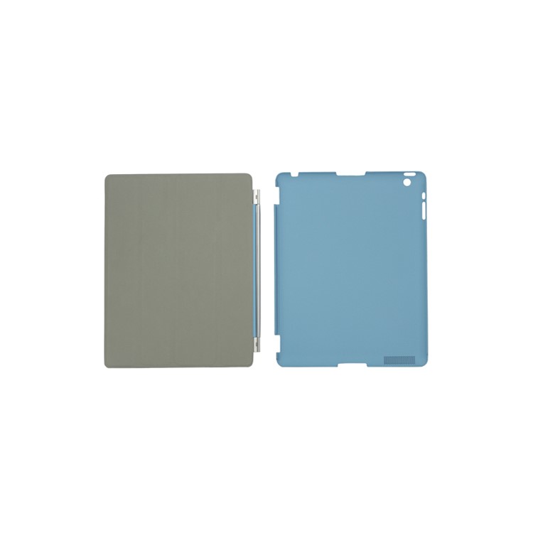 Slim Leather Smart Cover with Stand for iPad 2nd 3rd 4th Gen - Blue