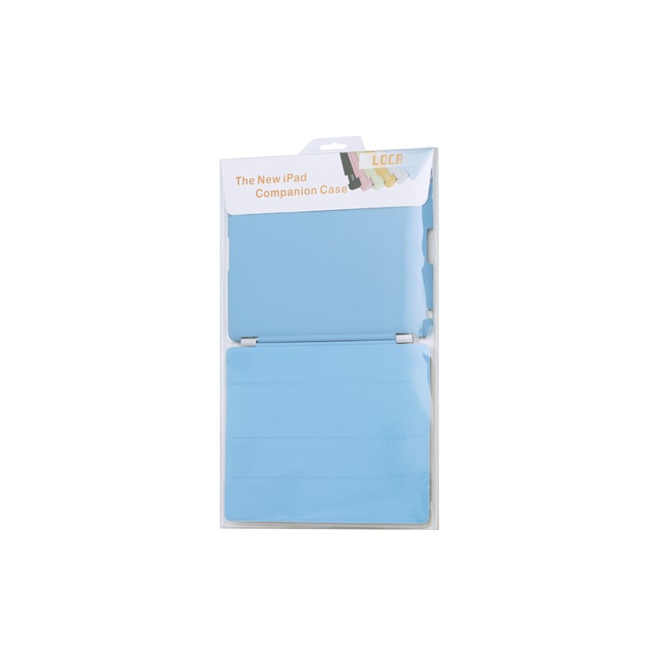 Slim Leather Smart Cover with Stand for iPad 2nd 3rd 4th Gen - Blue