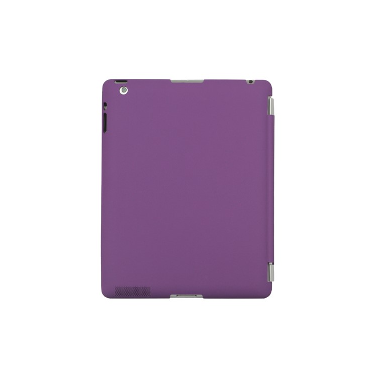 Slim Leather Smart Cover with Stand for iPad 2nd 3rd 4th Gen - Purple
