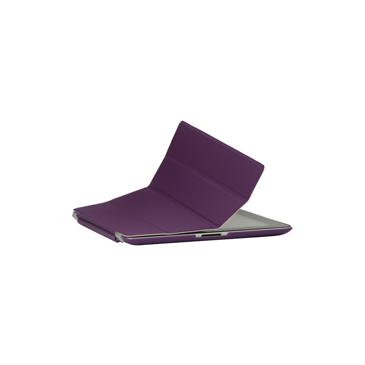 Slim Leather Smart Cover with Stand for iPad 2nd 3rd 4th Gen - Purple