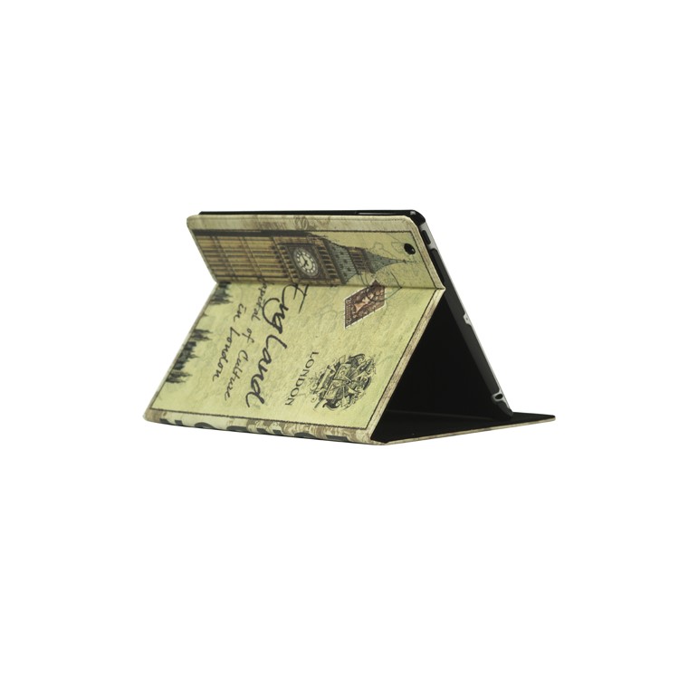 British Style Big Ben PU Leather Smart Cover Stand for iPad 2nd 3rd 4th Gen