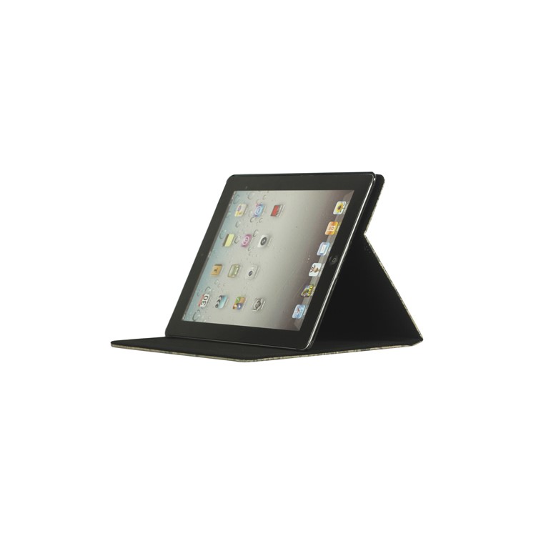 Retro Eiffel Tower Stand Leather Smart Cover for iPad 2nd 3rd 4th Gen