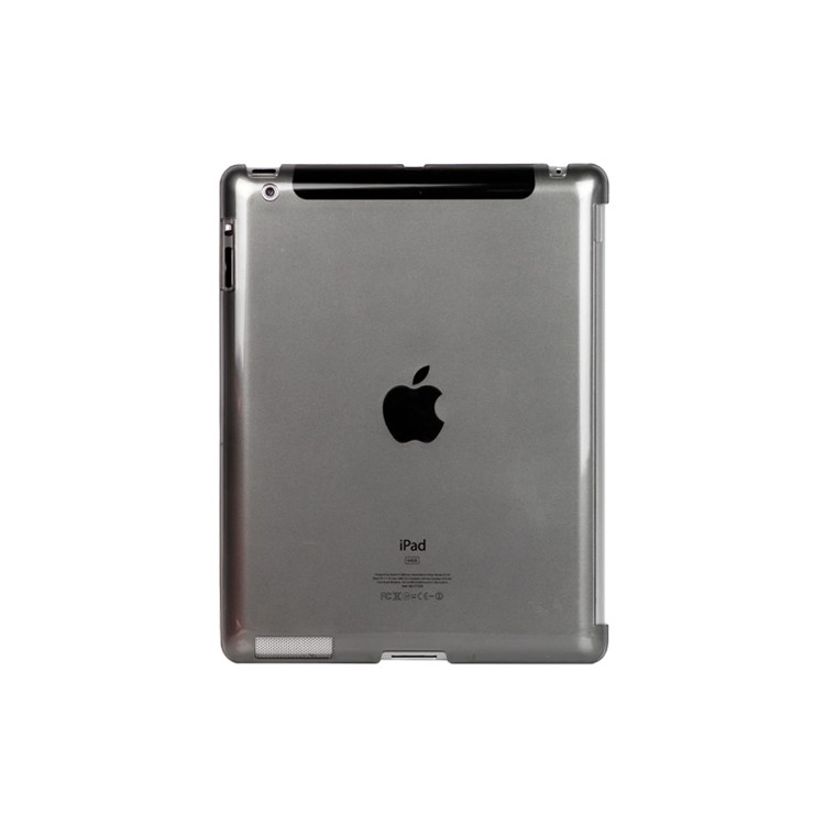Clear Smart Cover Companion Crystal Case for iPad 2 The New iPad 3rd Generation - Grey