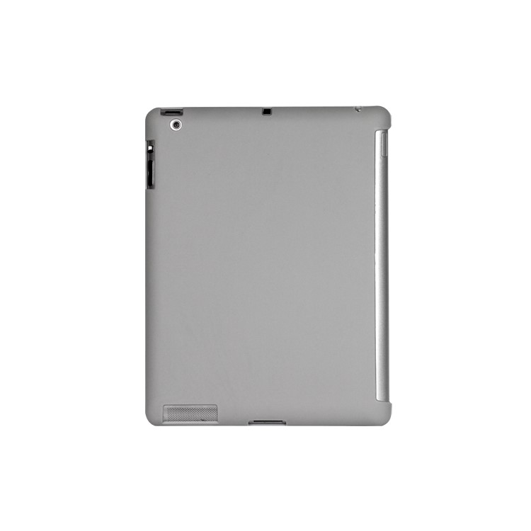 Smart Cover Companion TPU Gel Case for iPad 2 3 4 - Grey