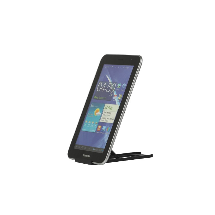 Foldable Plastic Stand Mount Holder for The new iPad iPhone Tablet PC and etc - Black