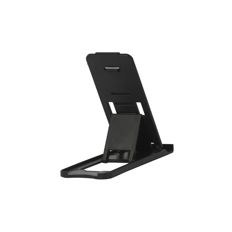 Foldable Plastic Stand Mount Holder for The new iPad iPhone Tablet PC and etc - Black
