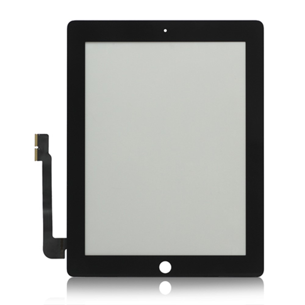 The new iPad Digitizer Touch Screen Replacement Parts (Good Quality) - Black