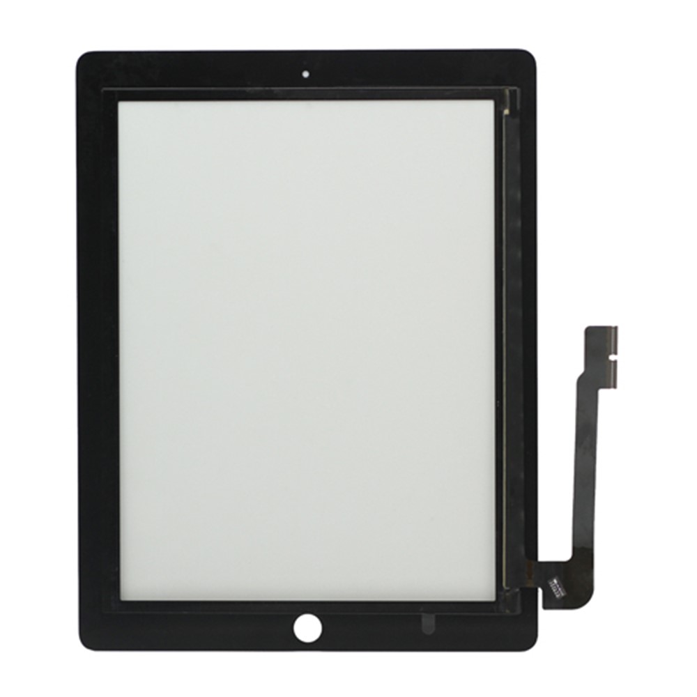 The new iPad Digitizer Touch Screen Replacement Parts (Good Quality) - Black