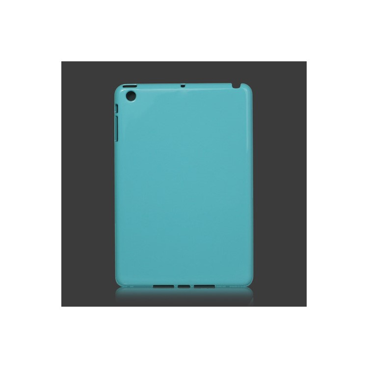 Slim Clear Crystal Case Cover for iPad Mini - Blue