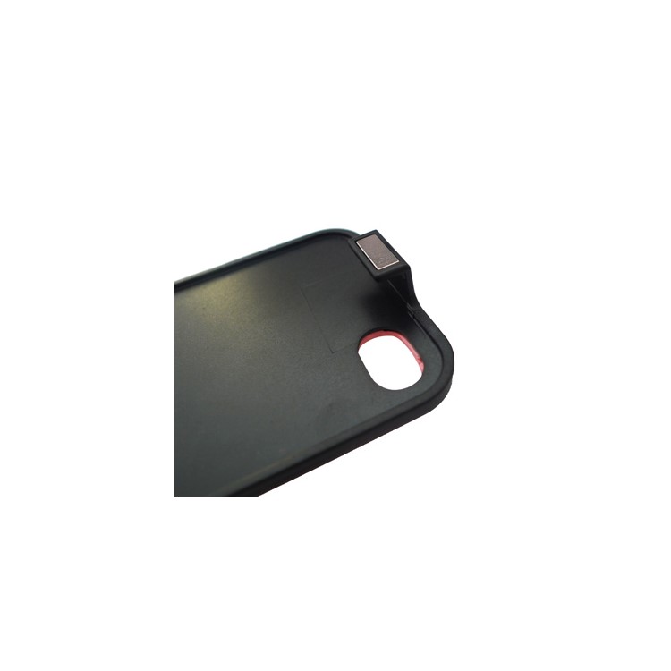 Classic Vertical Genuine Split Leather Skin Case for iPhone 4 4S (All Versions)