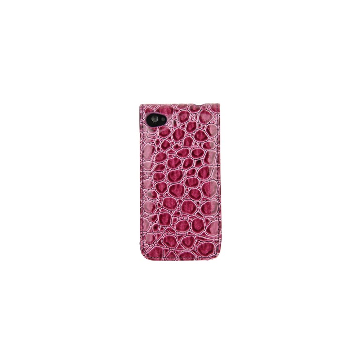 Vertical Crozzling Leather Wallet Case for iPhone 4 4S (All Versions)