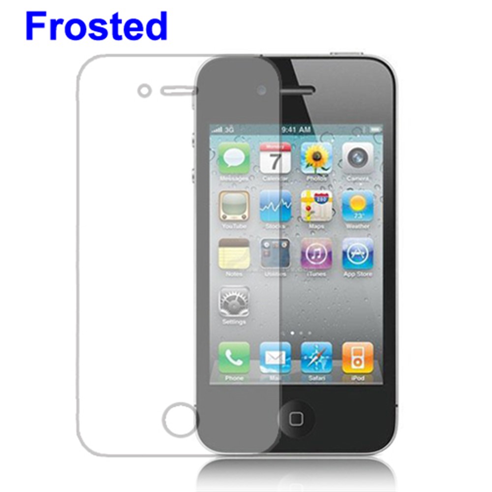 Anti-glare Frosted Screen Protector Guard for iPhone 4 4S