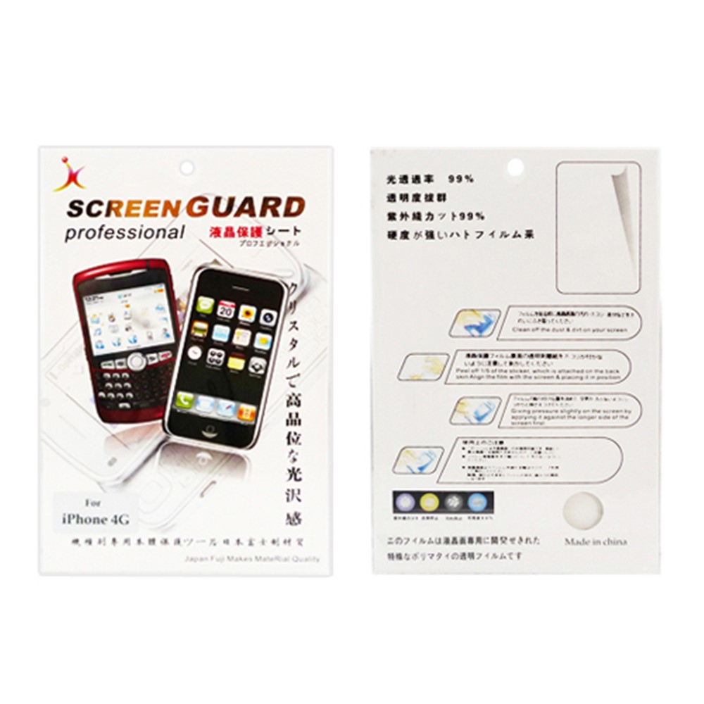 Anti-glare Frosted Screen Protector Guard for iPhone 4 4S