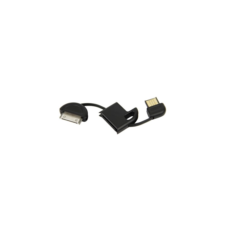 Keychain USB Dock Connector Cable Adapter for Apple iPhone iPod Touch Nano