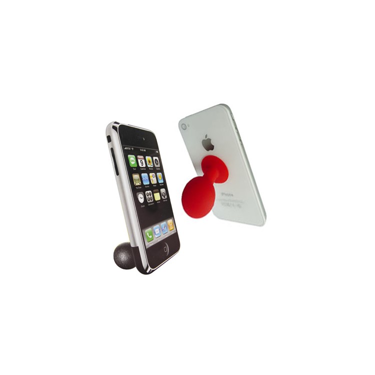 Mini Silicone Ball Stand Holder for iPhone iPod Touch and etc (10pcs in One Package)