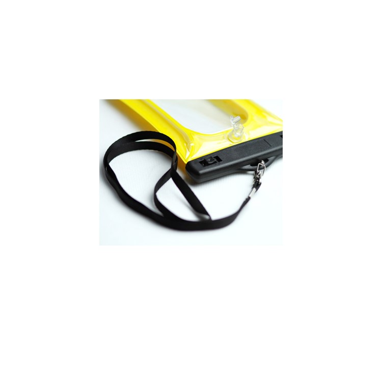 Yellow Diving Waterproof Pouch Case for iPhone 4/MP3/MP4/Mobile Phone, Size: 13*9.7 cm