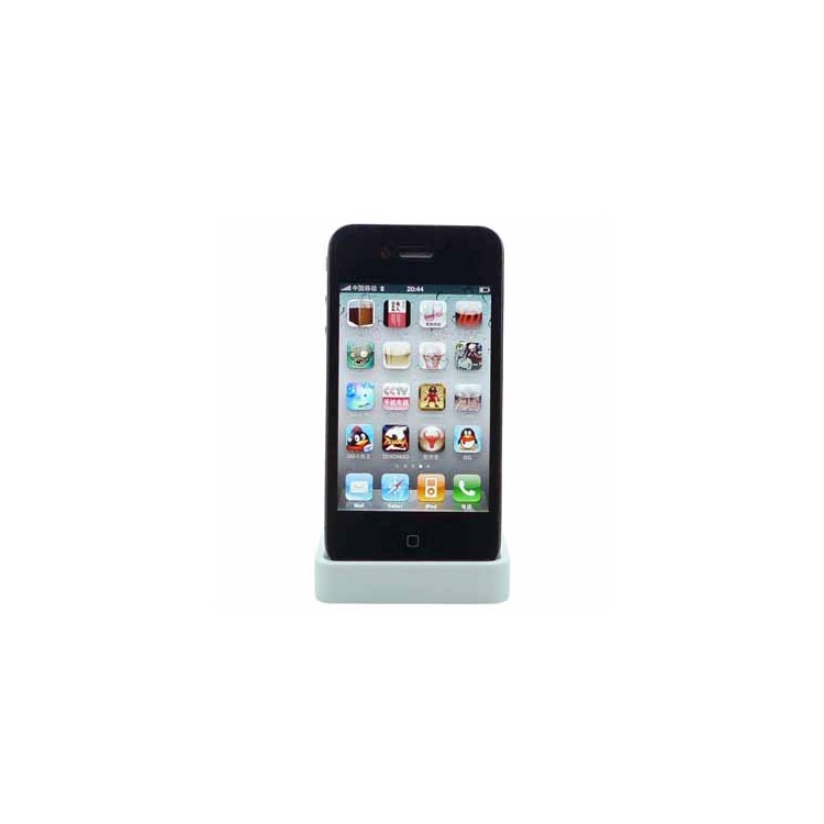Desktop Sync and Charging Docking Station for iPhone 4 (White)