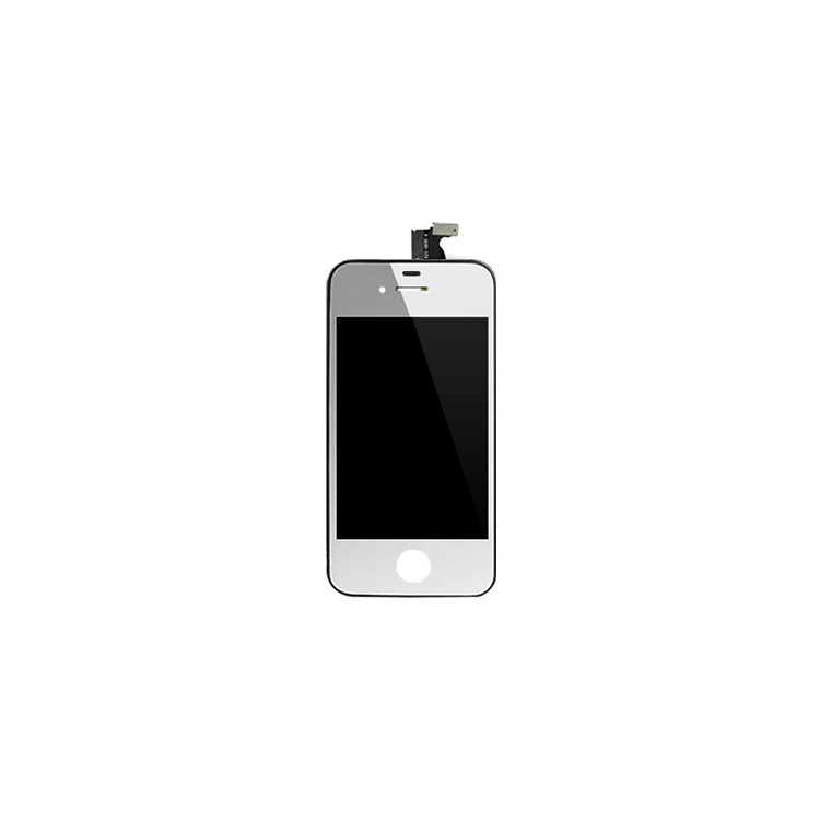 Mirror Silver iPhone 4 LCD Touch Screen Middle Bezel Assembly