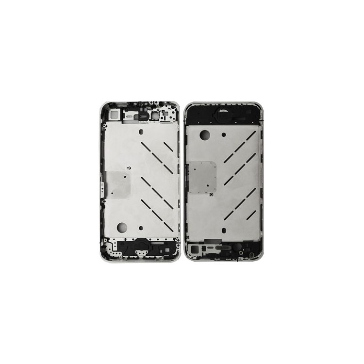 Original iPhone 4 Chrome Bezel Frame with Middle Plate Board