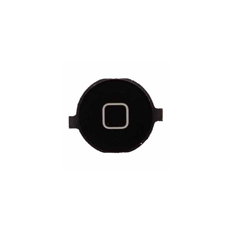 Black iPhone 4 Plastic Home Button Key OEM