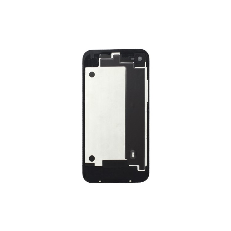 Glass Back Cover Housing Replacement for iPhone 4 4G - Black