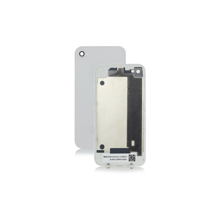 Glass Back Cover Housing Replacement for iPhone 4 4G - White