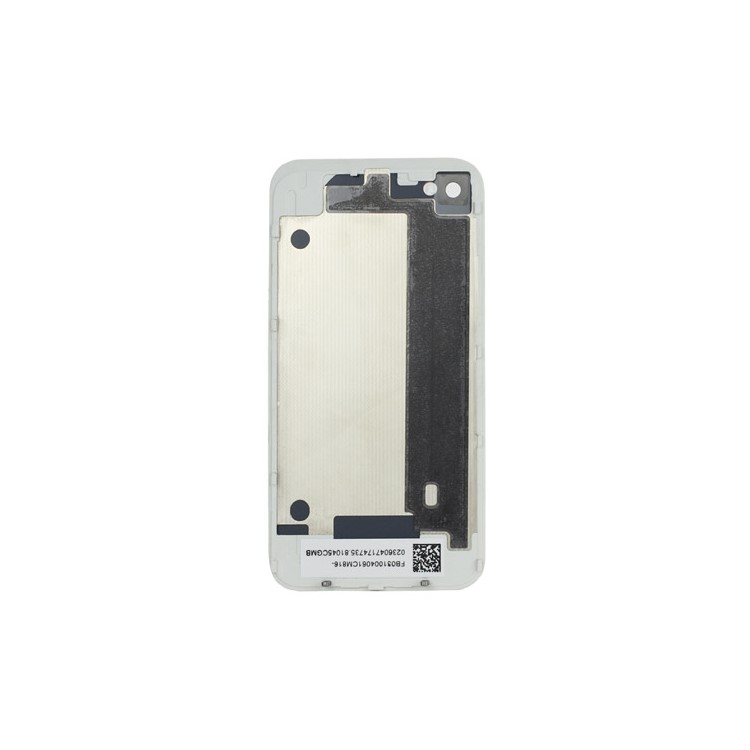 Glass Back Cover Housing Replacement for iPhone 4 4G - White