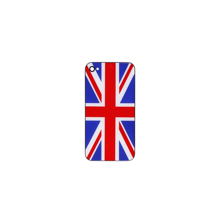 Hard Plastic Back Housing Cover for Apple iPhone 4 with British National Flag