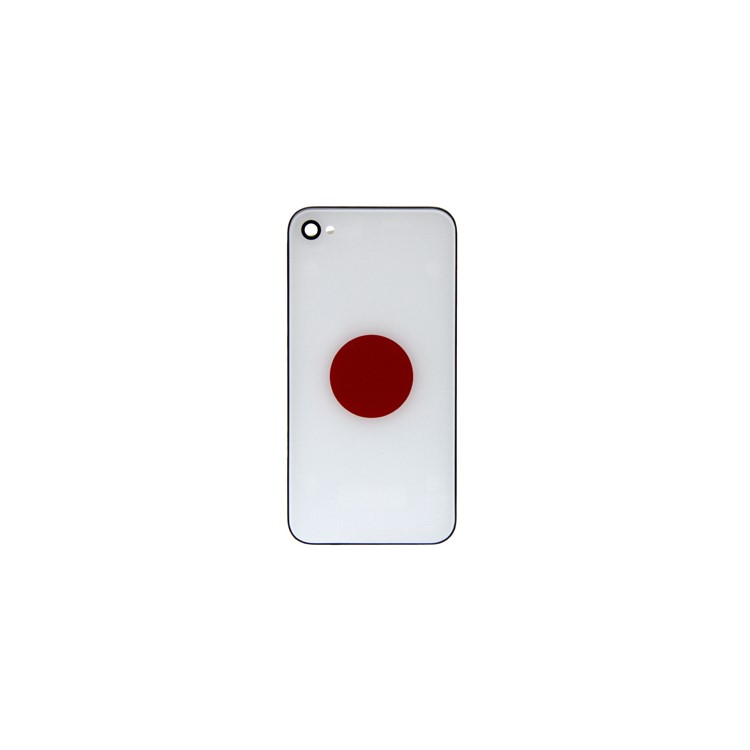 Japanese Flag Hard Plastic Back Housing Cover for iPhone 4 4G
