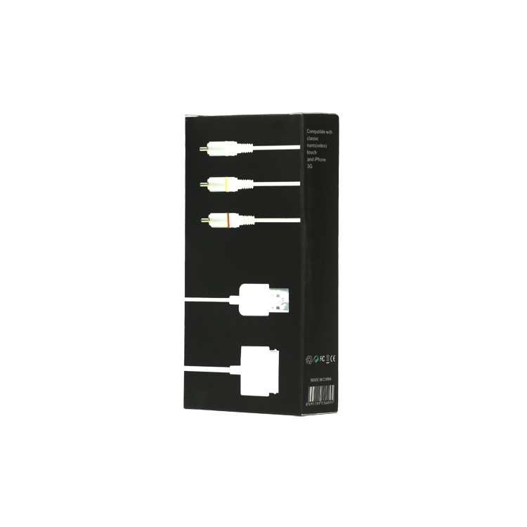 6ft Composite AV TV RCA Audio Video USB Cable for iPhone 3G 2G