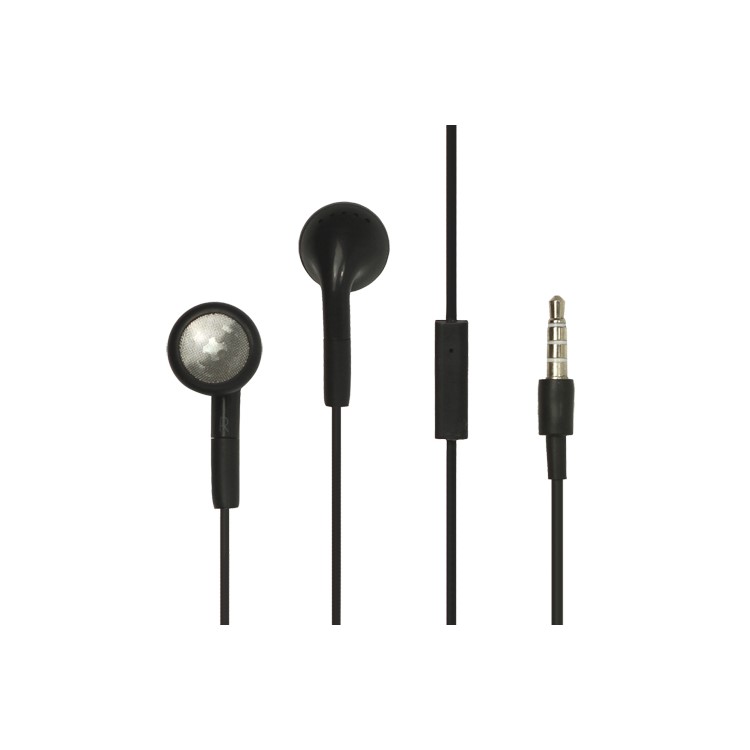 iPhone 3GS 3G Stereo Earphones with Remote and Mic - Black