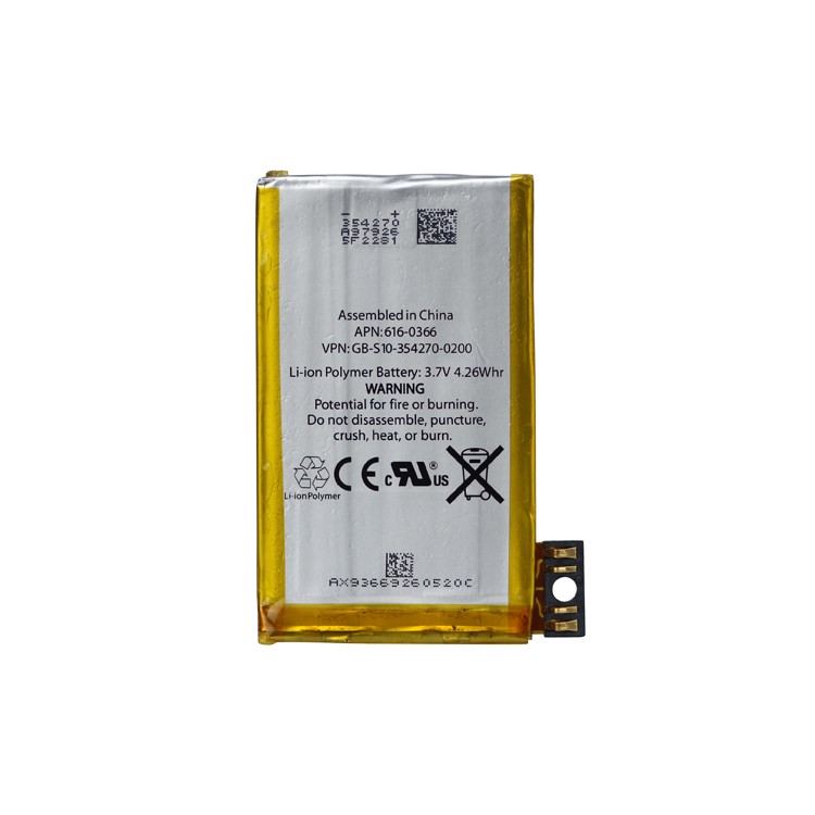 Apple iPhone 3G Battery Replacement Pack High Quality, 3.7V 4.26Whr