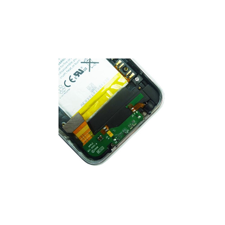 Back Housing Assembly Part with Battery for iPhone 3G 16GB (with Logo)