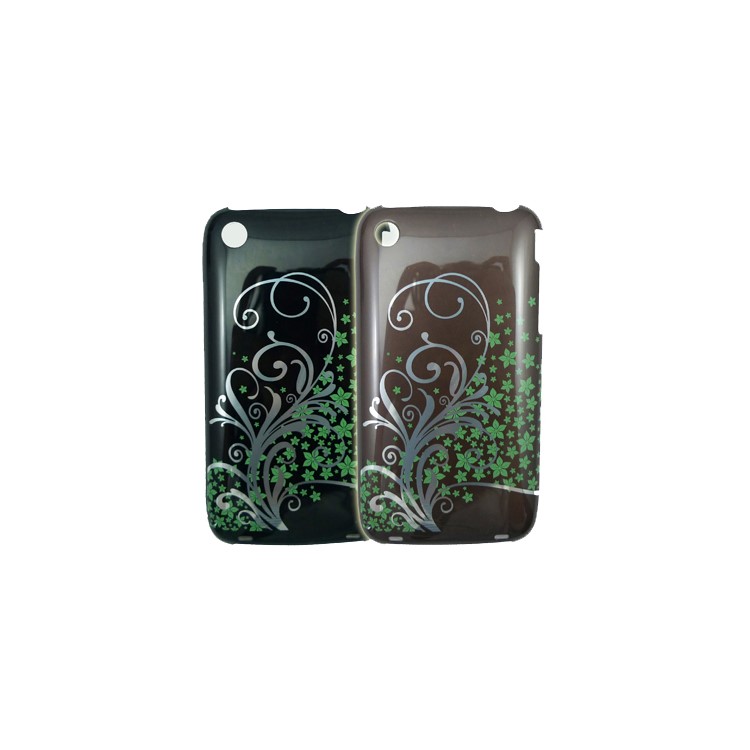 Phoenix Flowers Polish Hard Case Cover for iPhone 3GS/3G