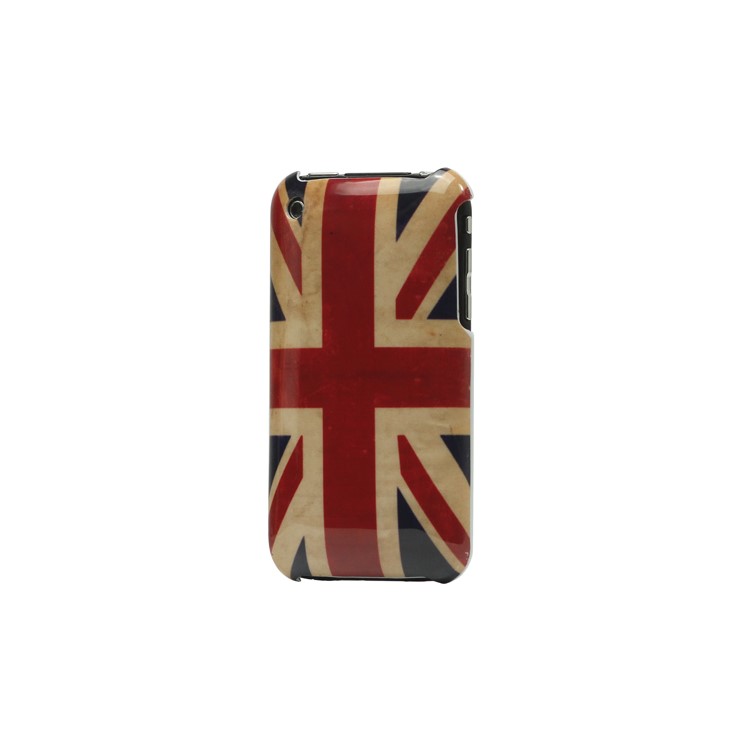 Retro Union Jack Flag Hard Plastic Case for iPhone 3GS/3G