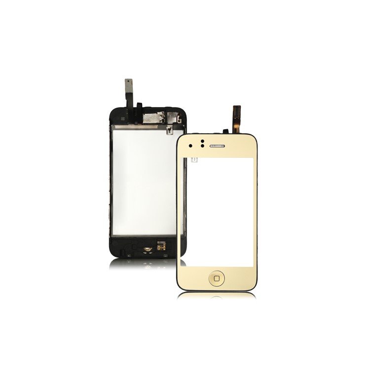 Electroplating iPhone 3GS Touch Screen Digitizer with Small Parts Assembly - Gold