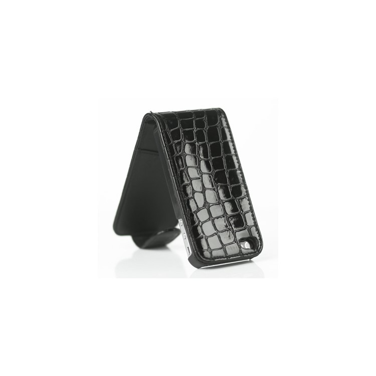 Crozzling Vertical Leather Flip Case for iPhone 4 4S (All Versions)