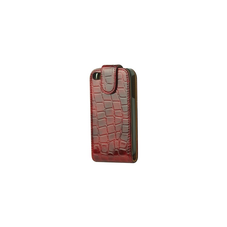 Crozzling Vertical Leather Flip Case for iPhone 4 4S (All Versions)
