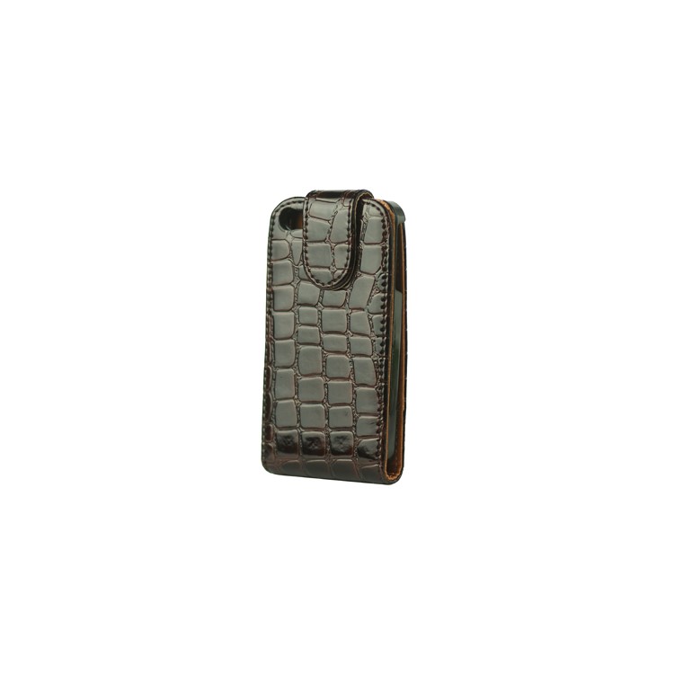 Crozzling Vertical Leather Flip Case for iPhone 4 4S (All Versions)