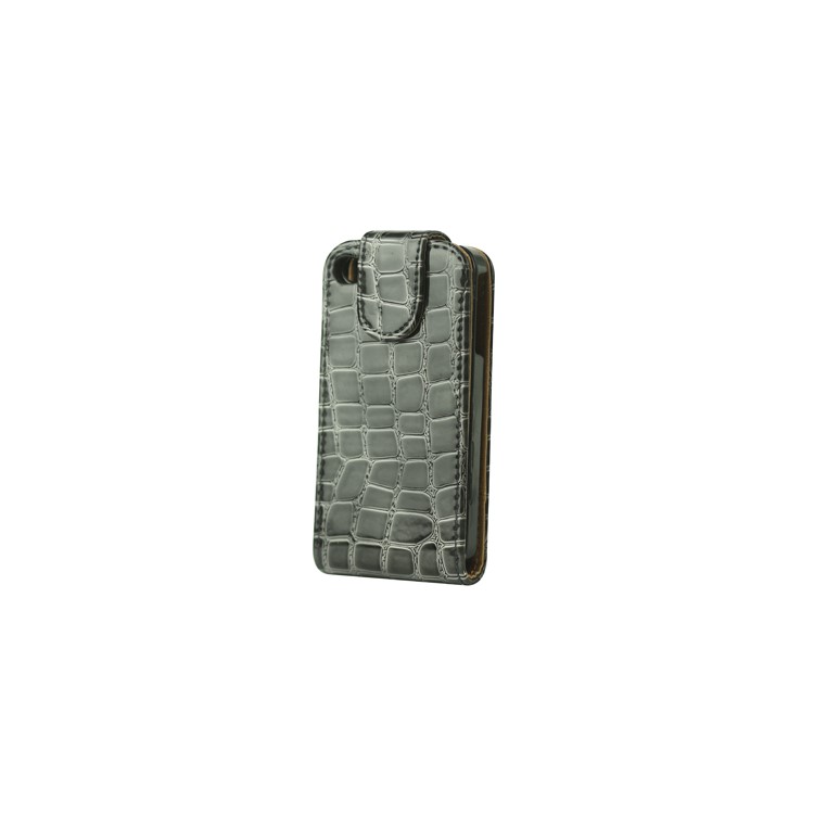 Crozzling Vertical Leather Flip Case for iPhone 4 4S (All Versions)