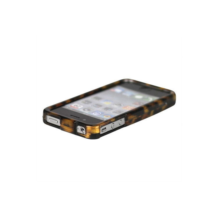 Detachable Leopard Hard Case for iPhone 4 4S