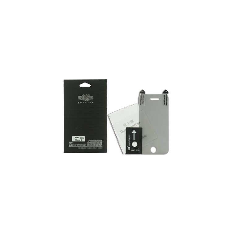 Mirror Screen Protector Guard Film for iPhone 4 / 4S - Front