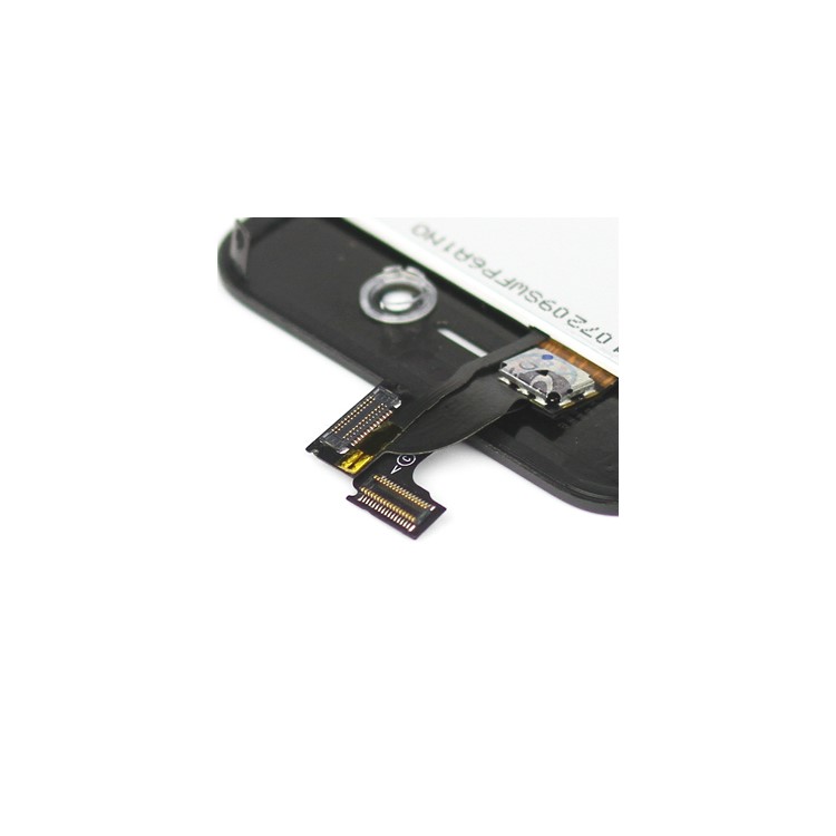 iPhone 4 LCD Assembly w/ Touch Screen and Supporting Frame (Original) - Black