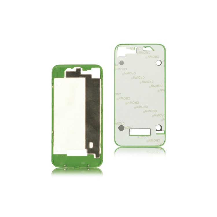 Plastic Back Cover Housing Frame Bezel for iPhone 4 - Green