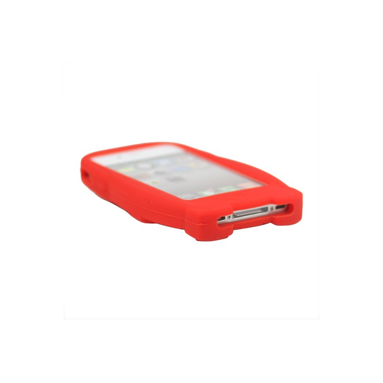 iPhone 4 4S Cute Sea Turtle Silicone Case Cover - Red