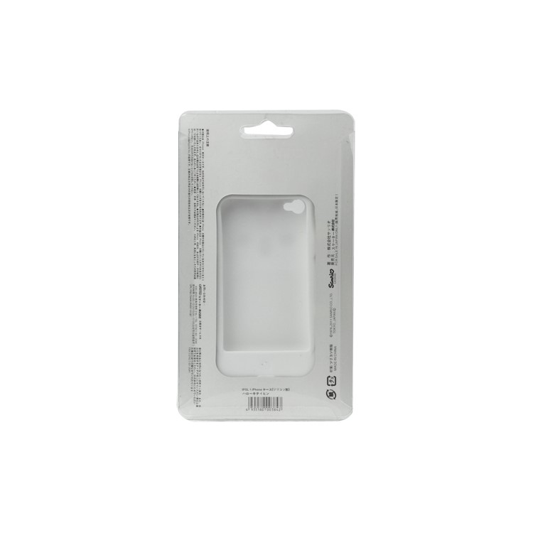 iPhone 4 4S Adorable Owl Designs Silicone Case Cover Skin - White