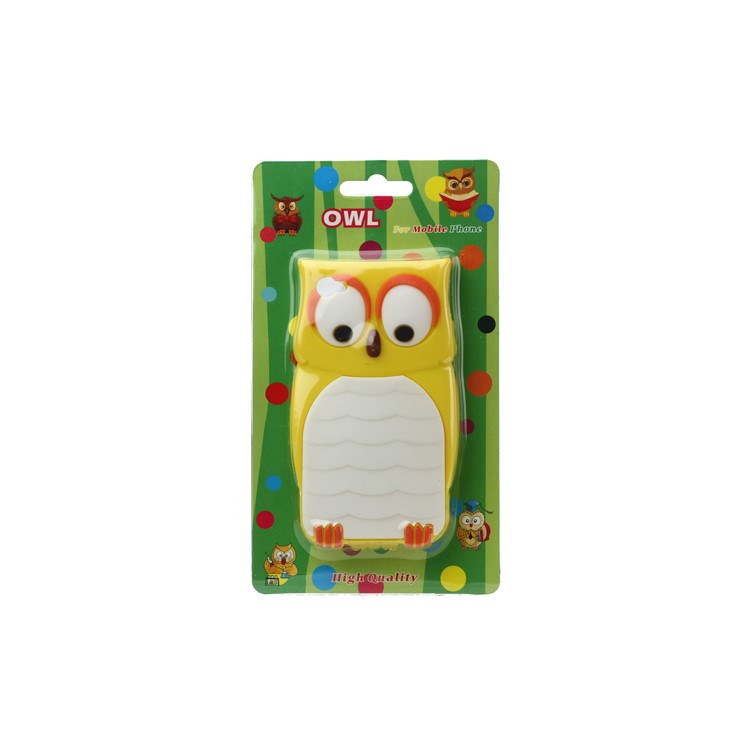 Endearing Owl Designs Silicone Case for iPhone 4 4S - Yellow