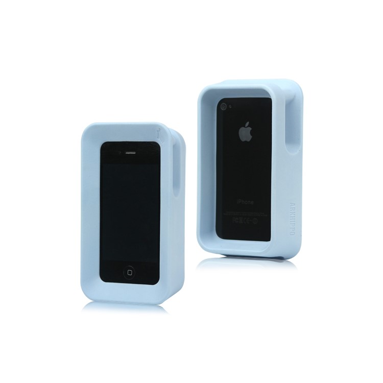 Max Protection Arkhippo 2 Stand Case Cover for iPhone 4 4S - Baby Blue